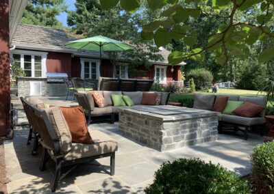 Stone Veneer Outdoor Kitchen Decatur, IL